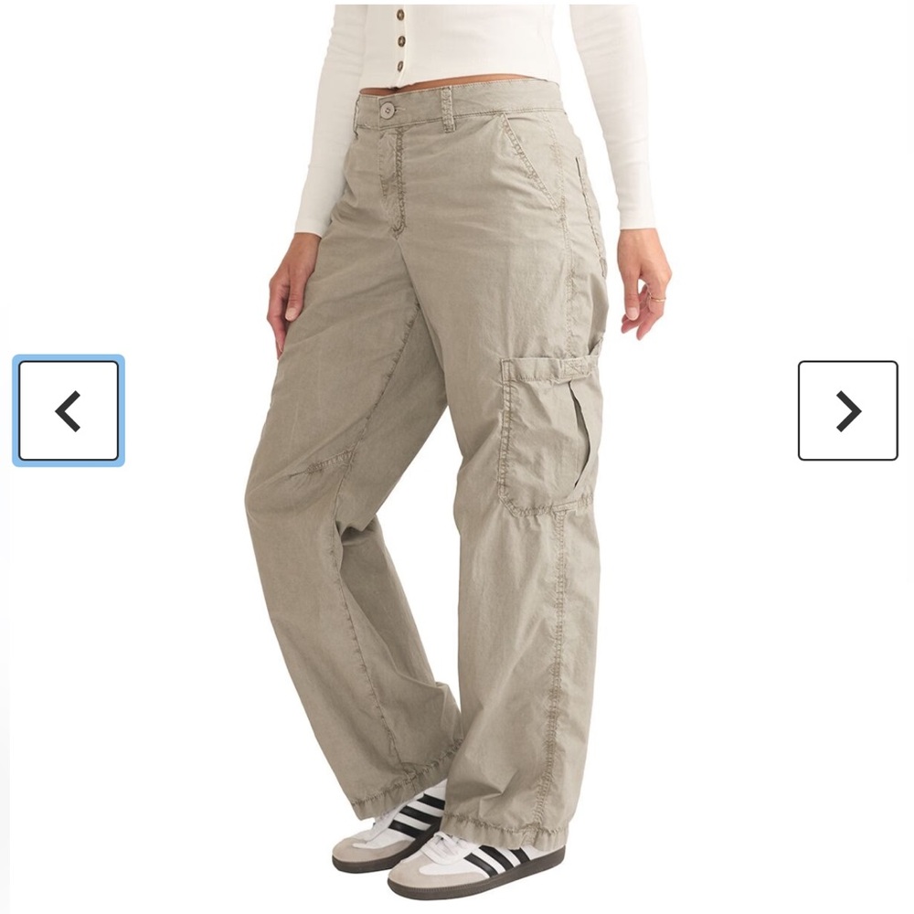 Marine Layer ladies Aria Utility Pant in Faded Olive Green Size 14 Style 17126